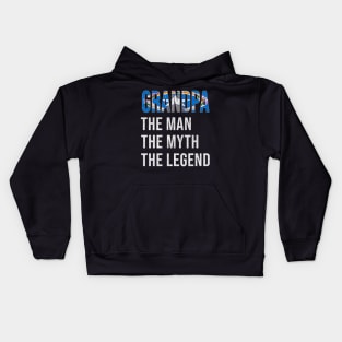Grand Father Northern Marianan Grandpa The Man The Myth The Legend - Gift for Northern Marianan Dad With Roots From  Northern Mariana Islands Kids Hoodie
